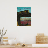 Pennsylvania Railroad Jaarverslag 1960 Poster (Keuken)