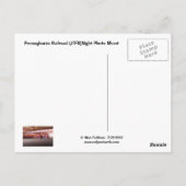 Pennsylvania Railroad (JTFS)Night Photo Shoot Briefkaart (Achterkant)