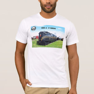 Pennsylvania Railroad Locomotive GG-1 #4800 -2- T-shirt