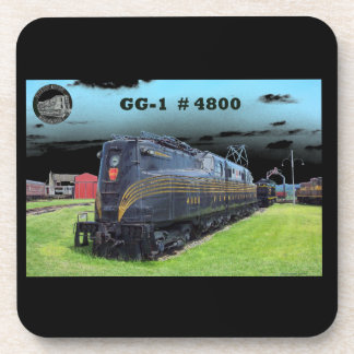 Pennsylvania Railroad Locomotive GG-1 #4800 Bier Onderzetter