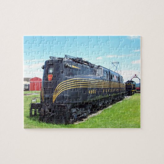 Pennsylvania Railroad Locomotive GG-1 #4800 Legpuzzel (Horizontaal)