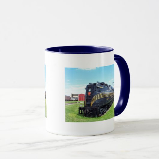 Pennsylvania Railroad Locomotive GG-1 #4800 Mok (Voorkant rechts)