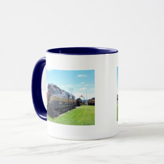 Pennsylvania Railroad Locomotive GG-1 #4800 Mok (Voorkant links)