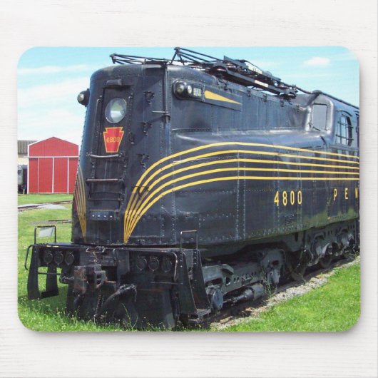 Pennsylvania Railroad Locomotive GG-1 #4800 Muismat (Voorkant)