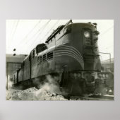 Pennsylvania Railroad Locomotive GG-1 #4800 Poster (Voorkant)