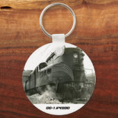 Pennsylvania Railroad Locomotive GG-1 #4800 Sleutelhanger (Voorkant)