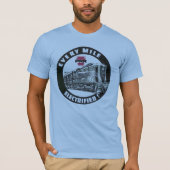 Pennsylvania Railroad Locomotive GG-1 #4800 T-Shir T-shirt (Voorkant)