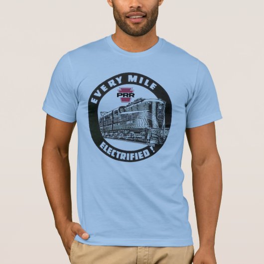 Pennsylvania Railroad Locomotive GG-1 #4800 T-Shir T-shirt (Voorkant)