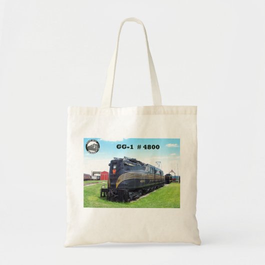 Pennsylvania Railroad Locomotive GG-1 #4800 Tote Bag (Voorkant)