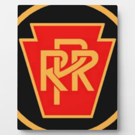 Pennsylvania Railroad Logo, Black & Gold Fotoplaat