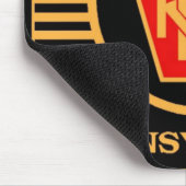 Pennsylvania Railroad Logo, Black & Gold Muismat (Hoek)