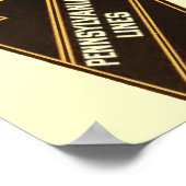 Pennsylvania Railroad  Logo Poster (Hoek)