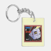 Pennsylvania Railroad Metroliner 1967 Sleutelhange Sleutelhanger (Voorkant Links)