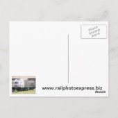 Pennsylvania Railroad Metroliner #860 Briefkaart (Achterkant)