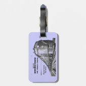 Pennsylvania Railroad Modern Train Power Bagagelabel (Achterkant verticaal)