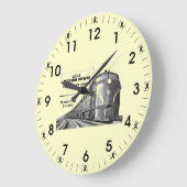 Pennsylvania Railroad Modern Train Power Grote Klok (Hoek)