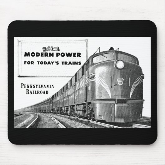 Pennsylvania Railroad Modern Train Power Muismat (Voorkant)
