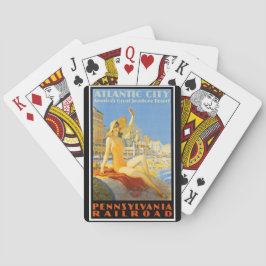 Pennsylvania Railroad naar Atlantic City Pokerkaarten
