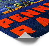 Pennsylvania Railroad naar Washington DC Poster (Hoek)