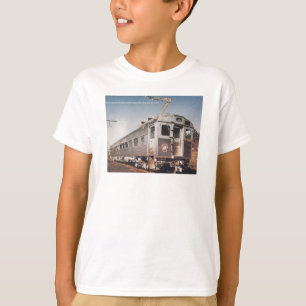 Pennsylvania Railroad Silverliner Electric Coach T-shirt