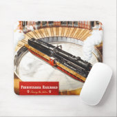 Pennsylvania Railroad Steam Turbine Mousepad Muismat (Met muis)