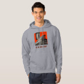 Pennsylvania Railroad T1 Locomotief 6111 Hoodie (Voorkant volledig)