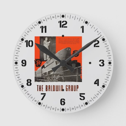 Pennsylvania Railroad T1 Locomotief 6111 Ronde Klok (Voorkant)