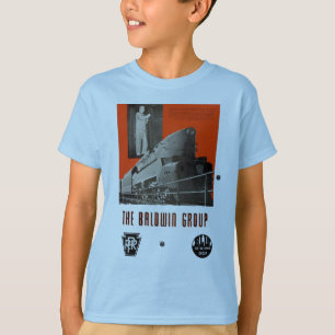 Pennsylvania Railroad T1 Locomotief 6111 T-shirt