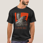Pennsylvania Railroad T1 Locomotive 6111 T-Shir T-shirt (Voorkant)