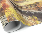 Pennsylvania Railroad Tanker Trains 1942 Cadeaupapier (Rol Hoek)