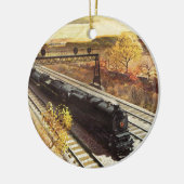 Pennsylvania Railroad Tanker Trains 1942 Keramisch Ornament (Links)