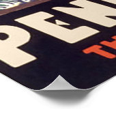 Pennsylvania Railroad The Little Red Schoolhouse Poster (Hoek)