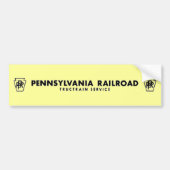 Pennsylvania Railroad TrucTrain Service Bumpersticker (Voorkant)