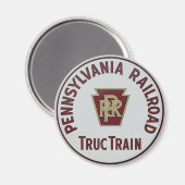 Pennsylvania Railroad TrucTrain Service Magneet (Voorkant / Achterkant)