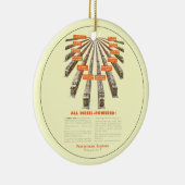 Pennsylvania Railways East-West Now all Diesel Keramisch Ornament (Rechts)