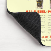 Pennsylvania Railways East-West Now all Diesel Muismat (Hoek)