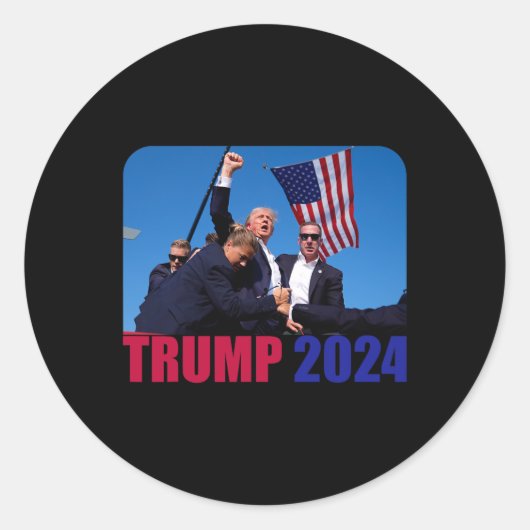 Pennsylvania Rally schieten niet vandaag 1 Ronde Sticker (Voorkant)