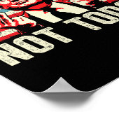 Pennsylvania Rally schieten niet vandaag Poster (Hoek)