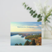 Pennsylvania Raystown Lake Briefkaart (Staand voorkant)