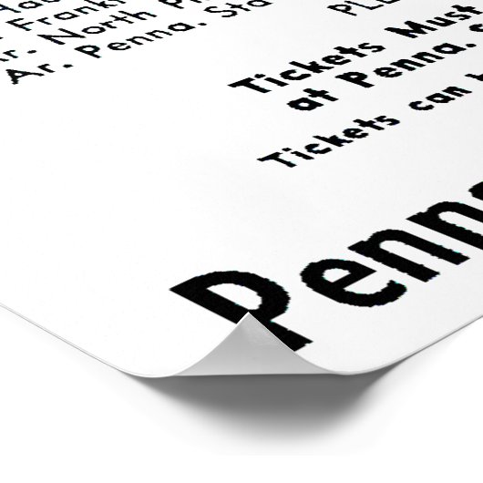 Pennsylvania-Reading Seashore Lines 1962 Poster (Hoek)