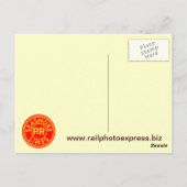 Pennsylvania Reading Seashore Lines Logo Briefkaar Briefkaart (Achterkant)