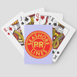 Pennsylvania Reading Seashore Lines Logo Speelkaarten