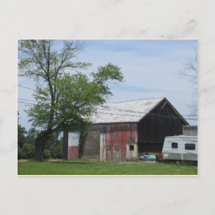 Pennsylvania Red Barn Briefkaart