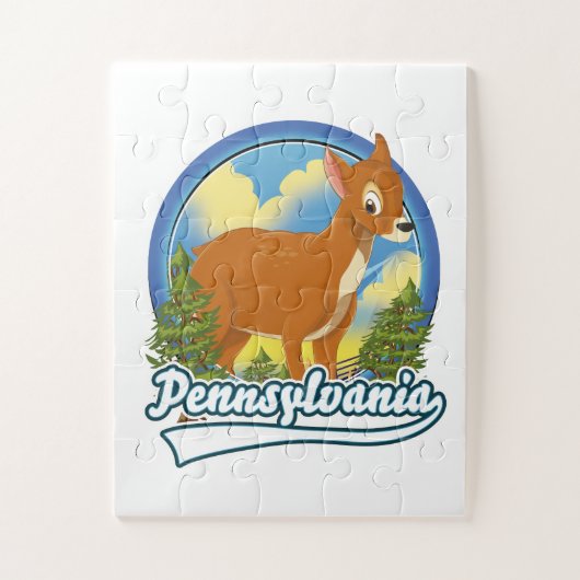 Pennsylvania Reislogo Legpuzzel (Verticaal)