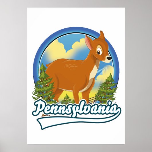 Pennsylvania Reislogo Poster (Voorkant)