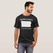 Pennsylvania - Rocky Was Amish T-shirt (Voorkant volledig)