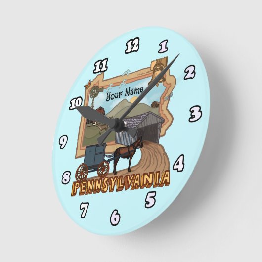 Pennsylvania Ronde Klok (Hoek)
