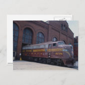 Pennsylvania RR, EMD E-8 gerestaureerd bij Lezing, Briefkaart (Voorkant / Achterkant)