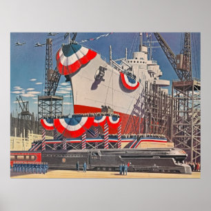 Pennsylvania RR Poster uit 1940