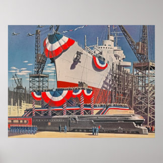 Pennsylvania RR Poster uit 1940